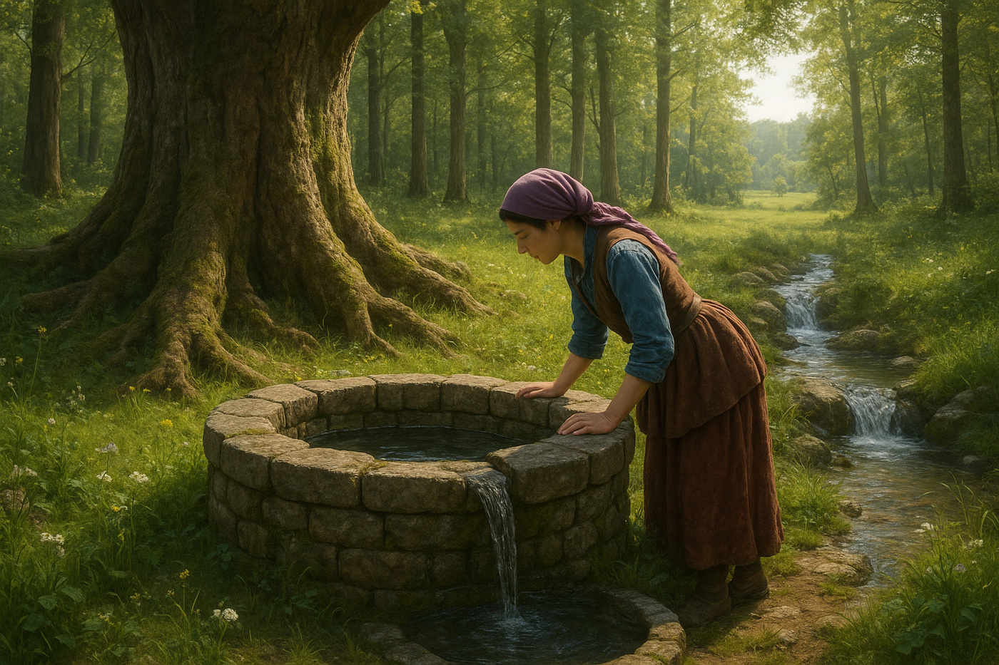 The Well Beneath the Old Tree