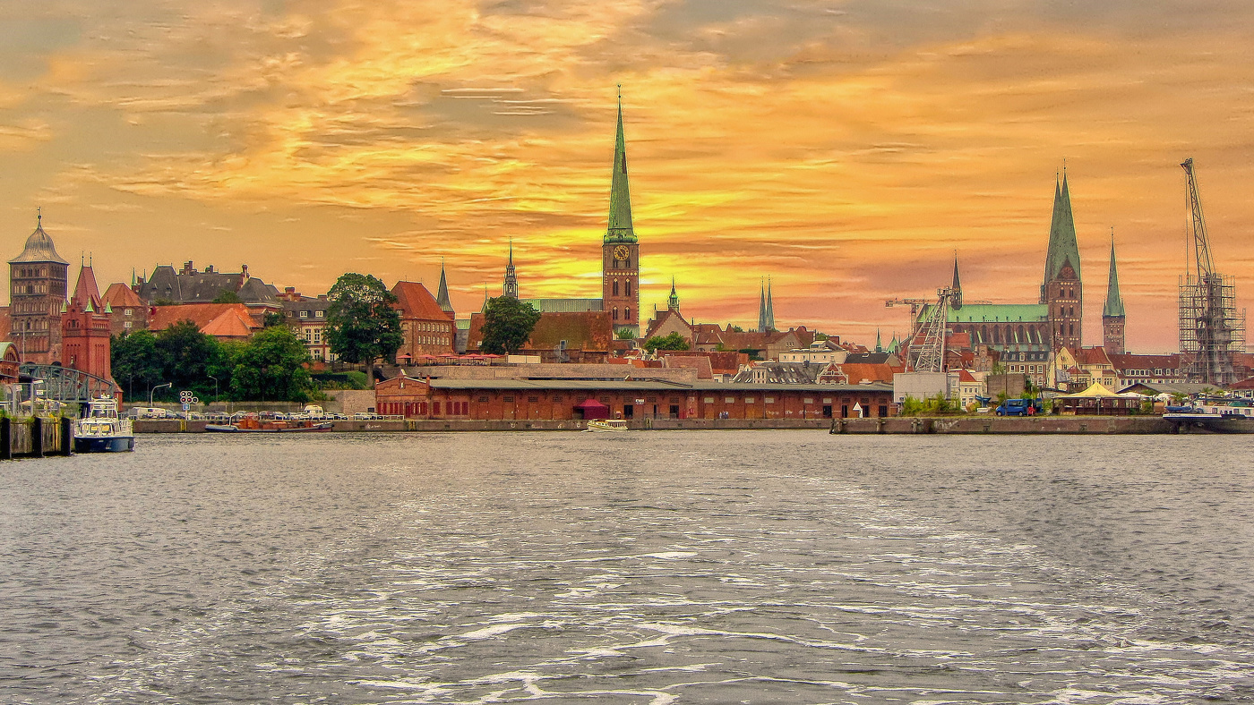 Lübeck - vista general - Alemanya