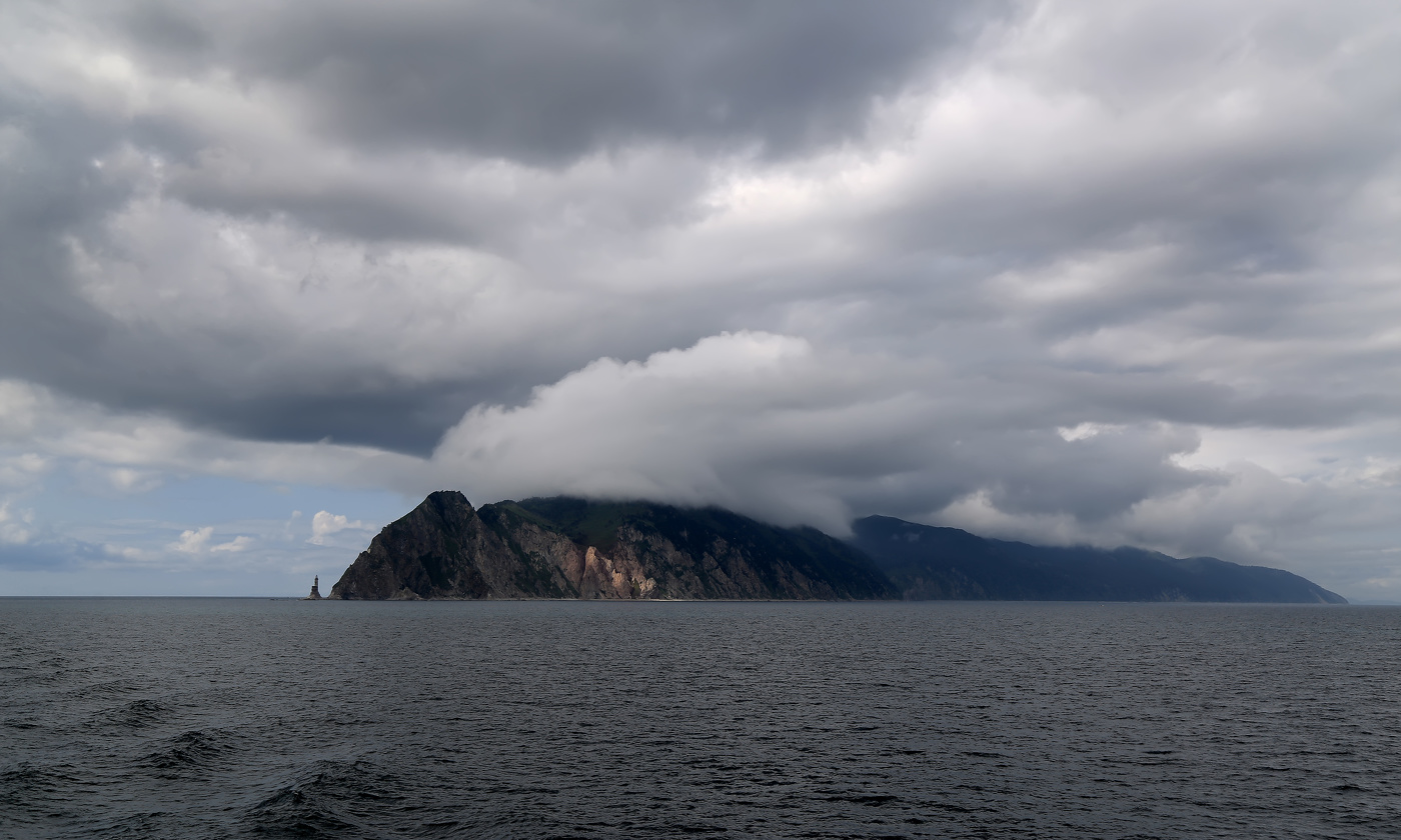Auf der Insel normalen Wetterbedingungen ...