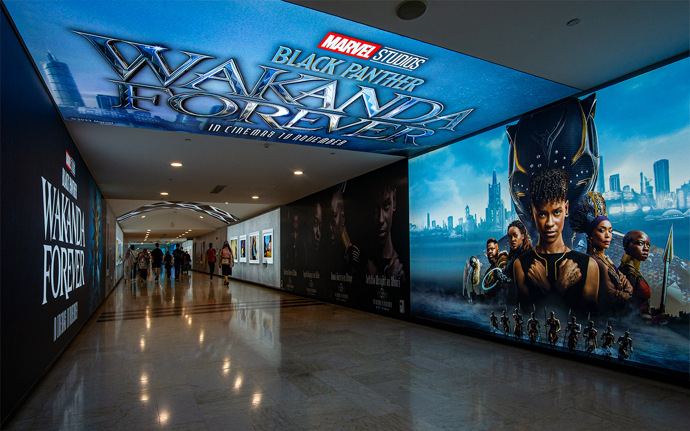 Wakanda Forever Tunnel – KLCC Walkway