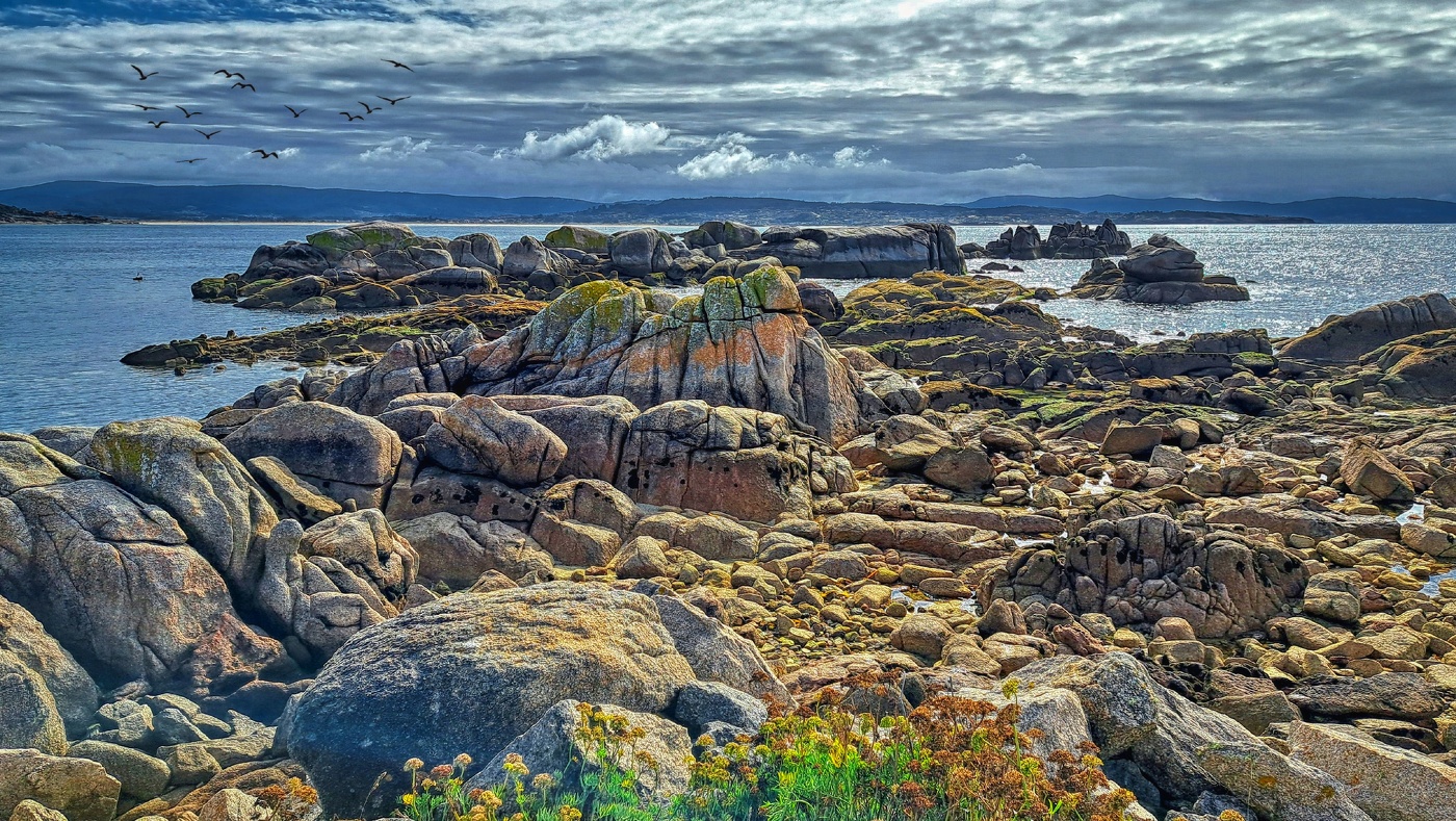 San Vicente do Mar - O Grove - el sendeiro de Pedras Negras - Pontevedra