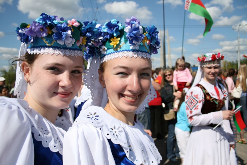 Nach dem Umzug kupalіnkі