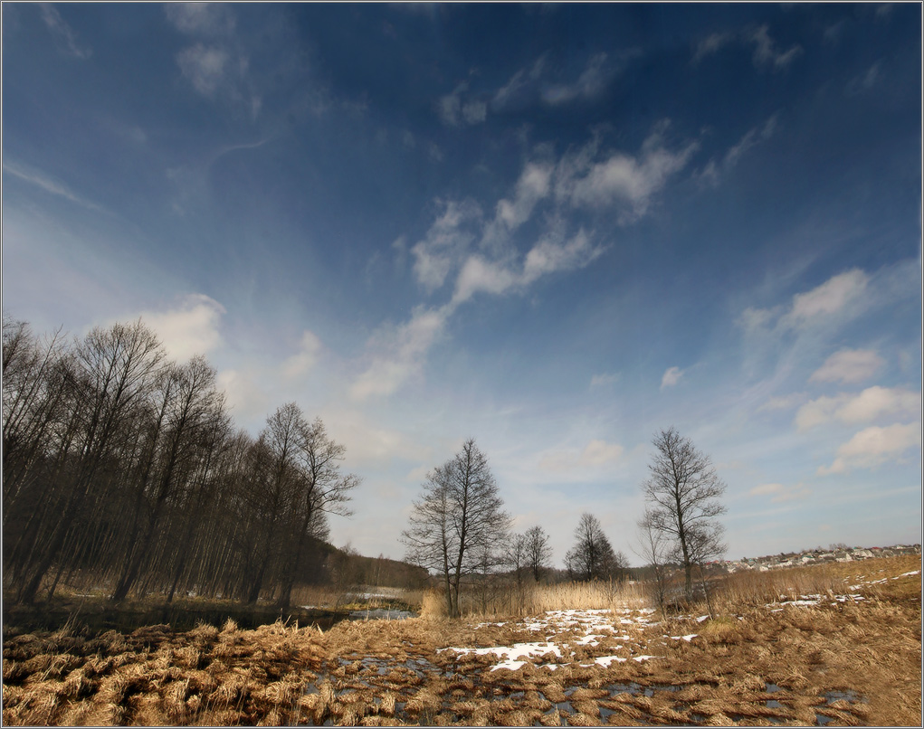 und der Wind trug den letzten Tag des Monats März