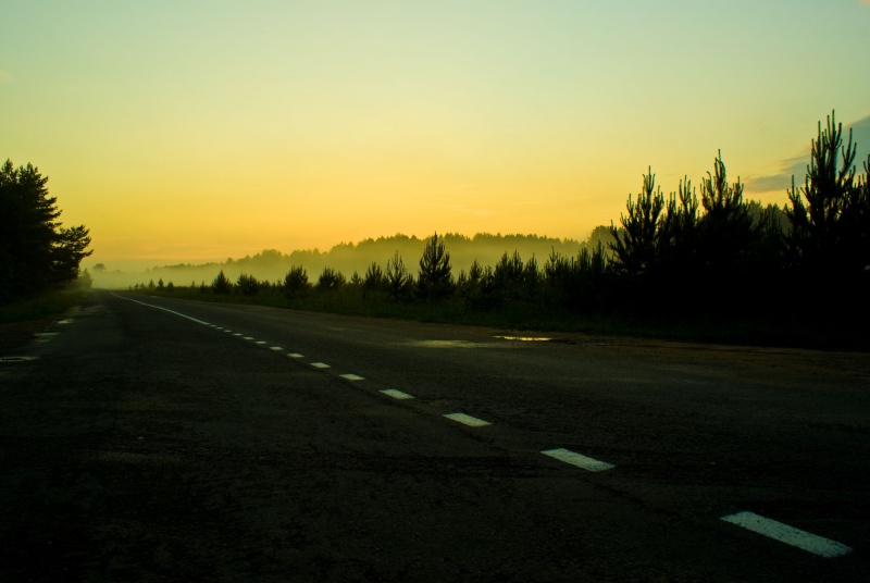 auf der Straße ....