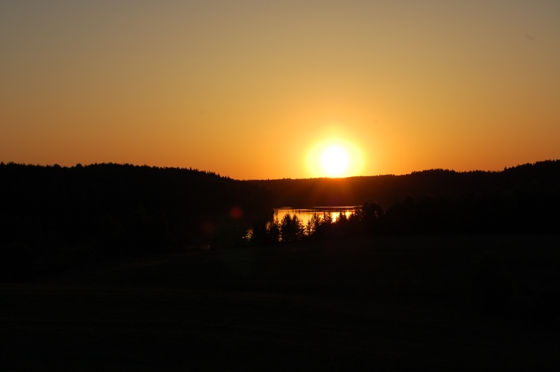 den letzten Sonnenuntergang