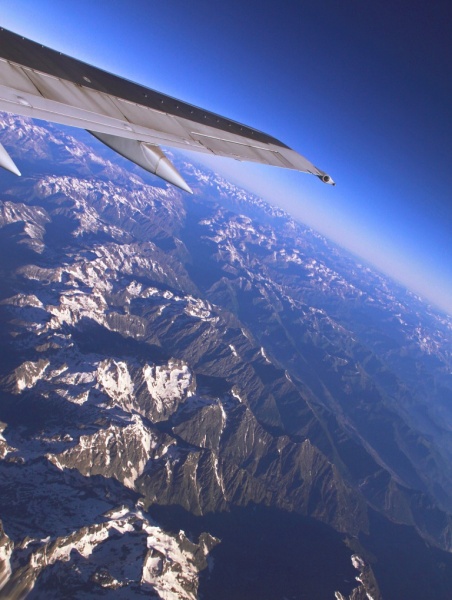 ... Spinning, schwenken blaue Kugel ....