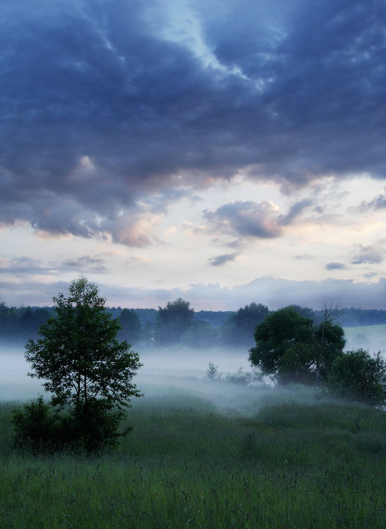 Abend ... dunstig ...