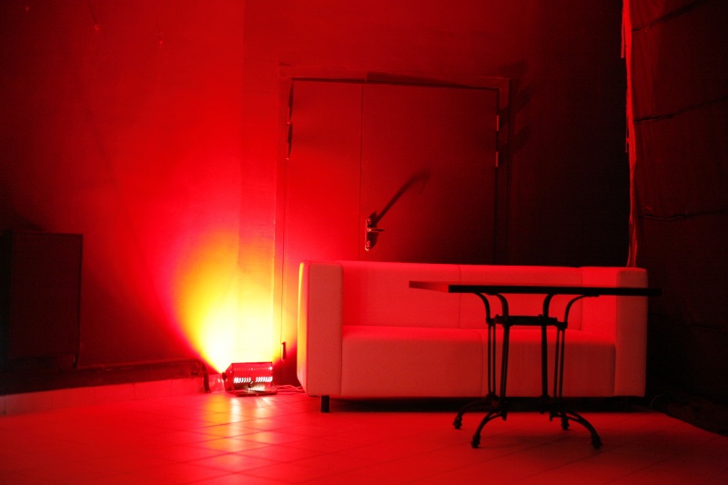 Stark rosarote Brille