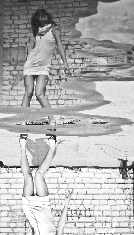 das Leben der Mädchen auf dem Dach