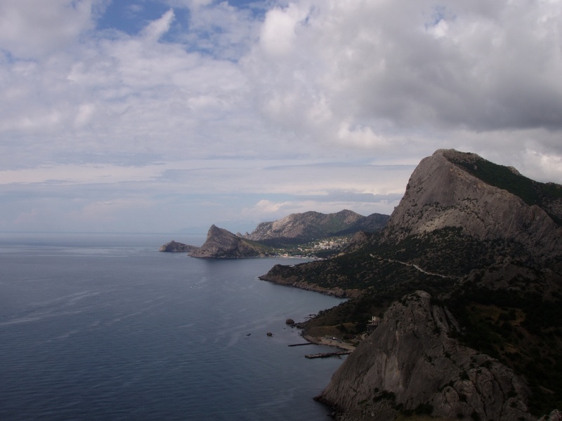 Meer, Berge, Wolken ...