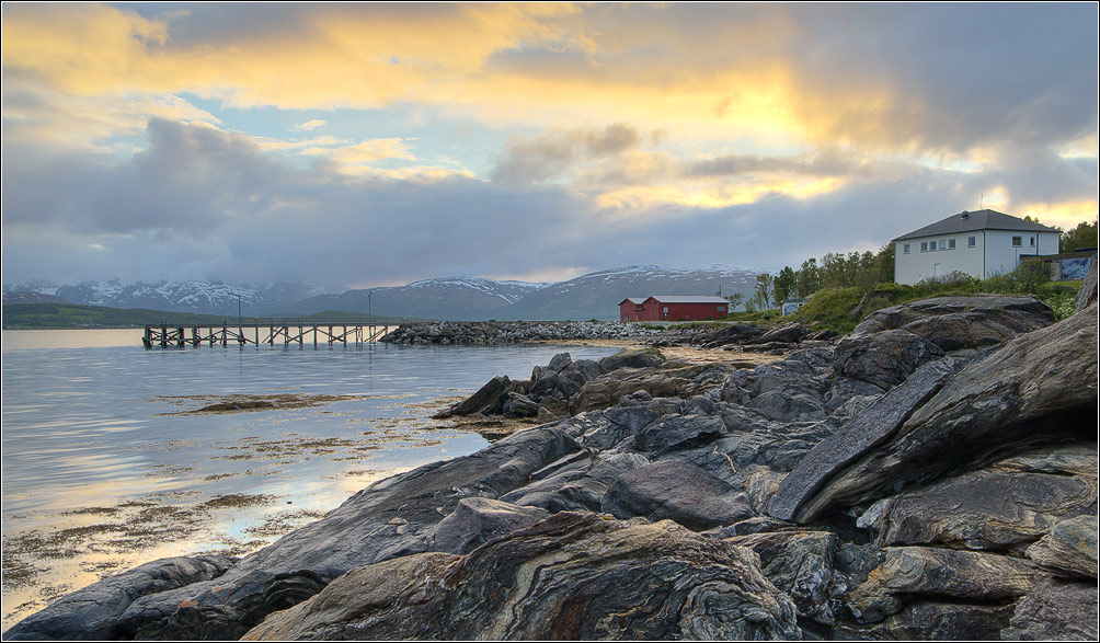 Mitternacht im Telegrafbuhte