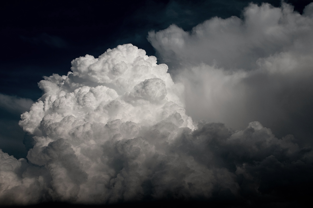 Gerade über den Wolken ...