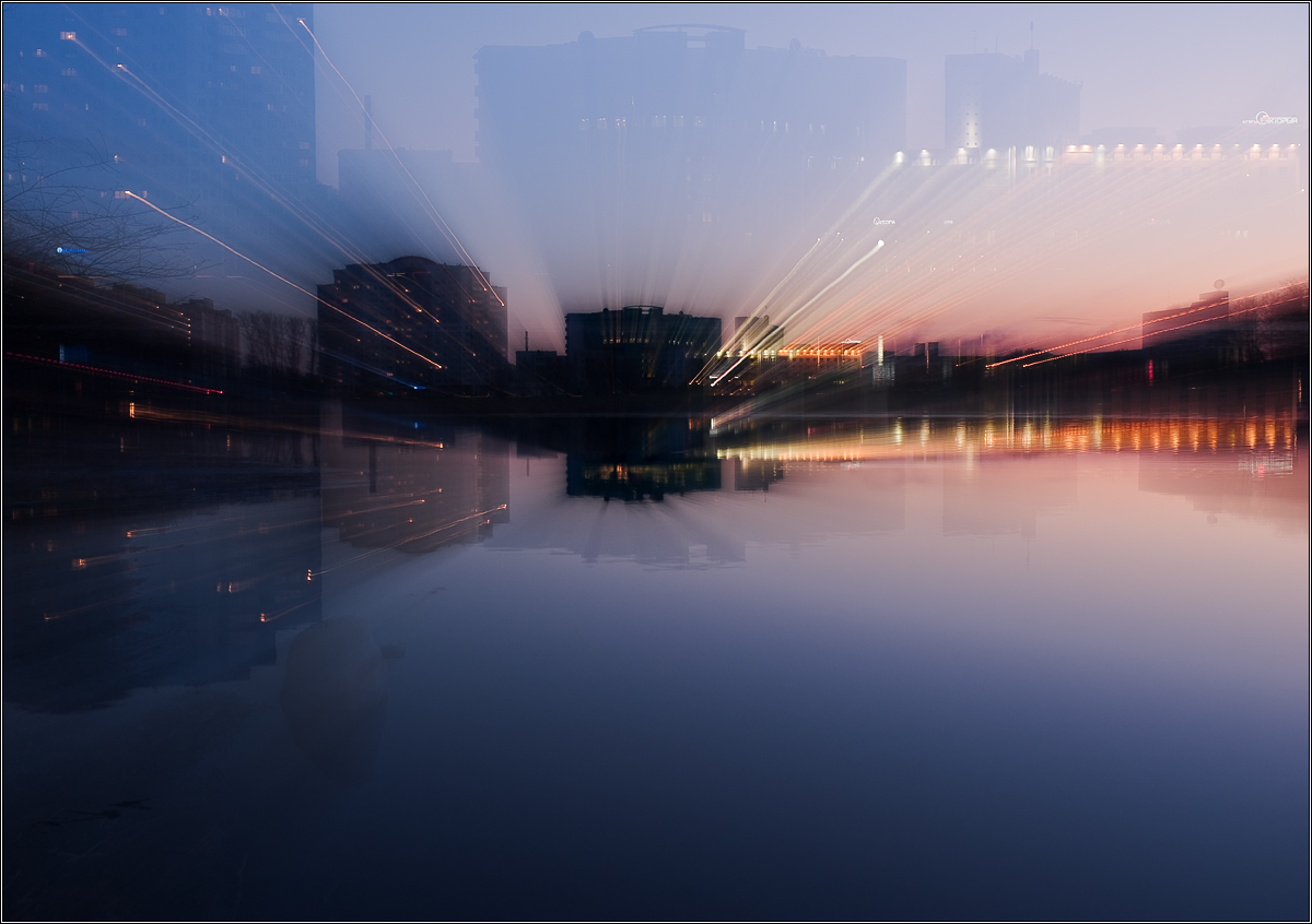 Ming Fenster, ewig brennenden Licht