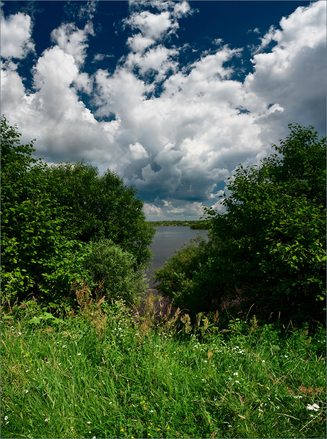 Über den Fern-und den Himmel von Juli ...