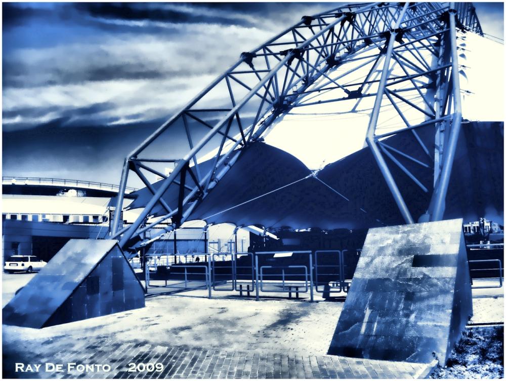 Über zwei Beinen ...