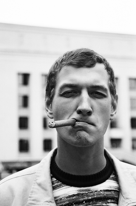 Igor mit einer Zigarre