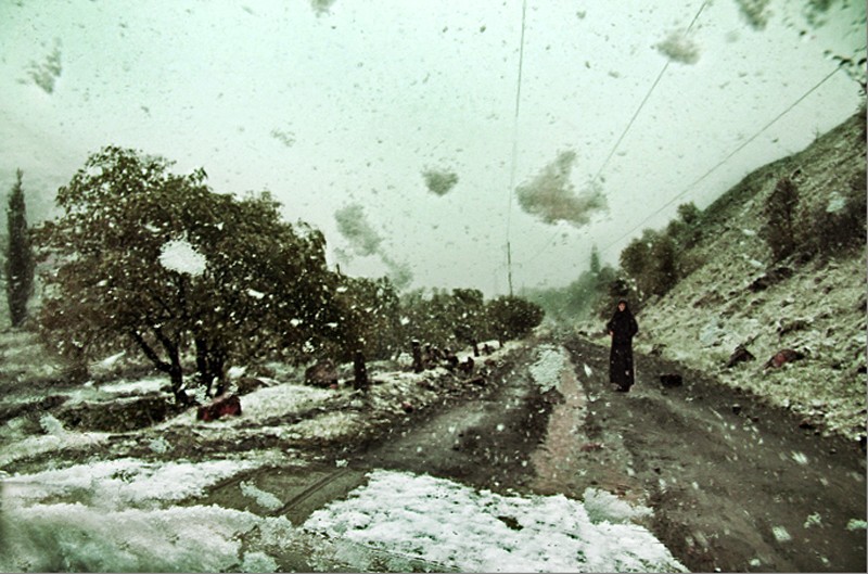 Auf dem Weg zum Tempel ...