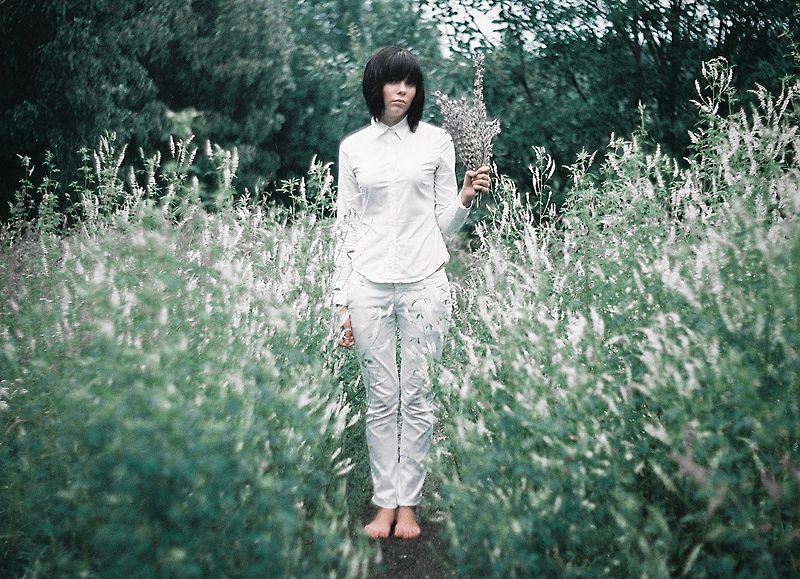 Strecken ihre Blüten