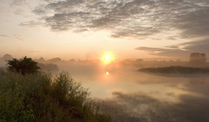 Morgen in der Großstadt