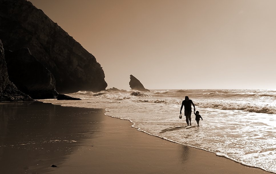 Auf dem Weg nach Hause.