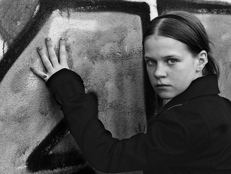 Schwierigen Alter. Lera.