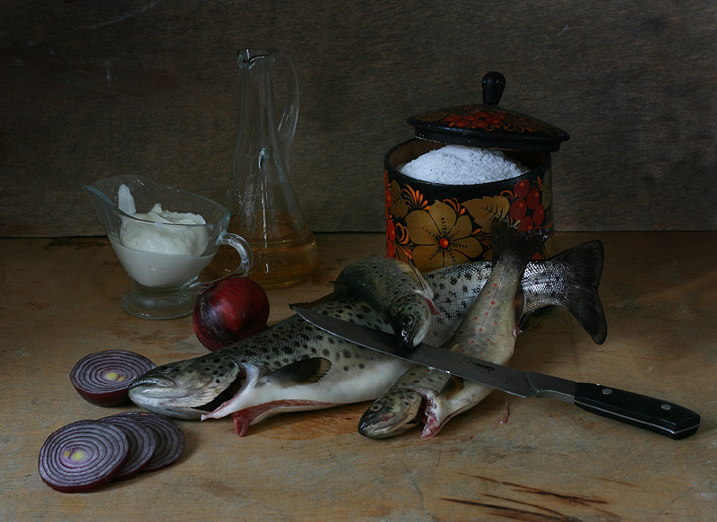 Mögen Sie Forellen in Sauerrahm?