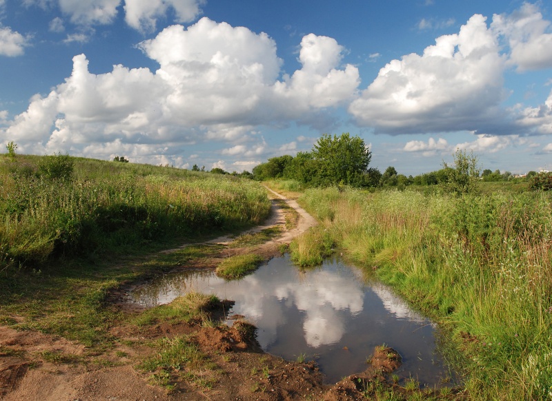 im Zuge der gestrigen regen