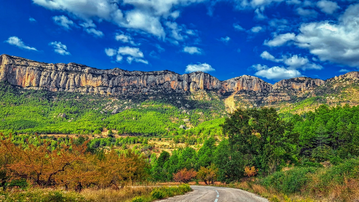 Serra de Montsant - carretera a la Morera - Priorat