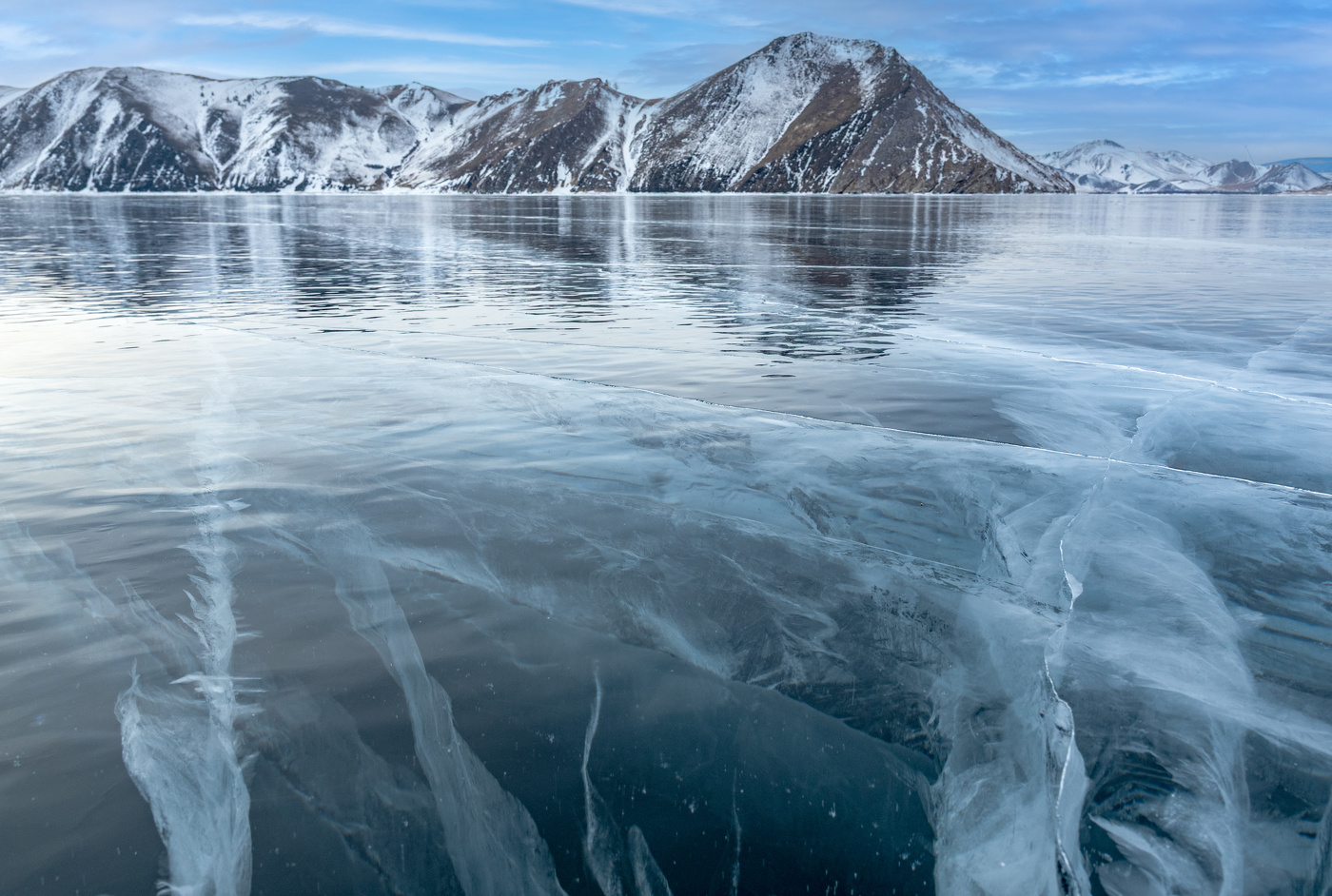 Eis des Baikalsees