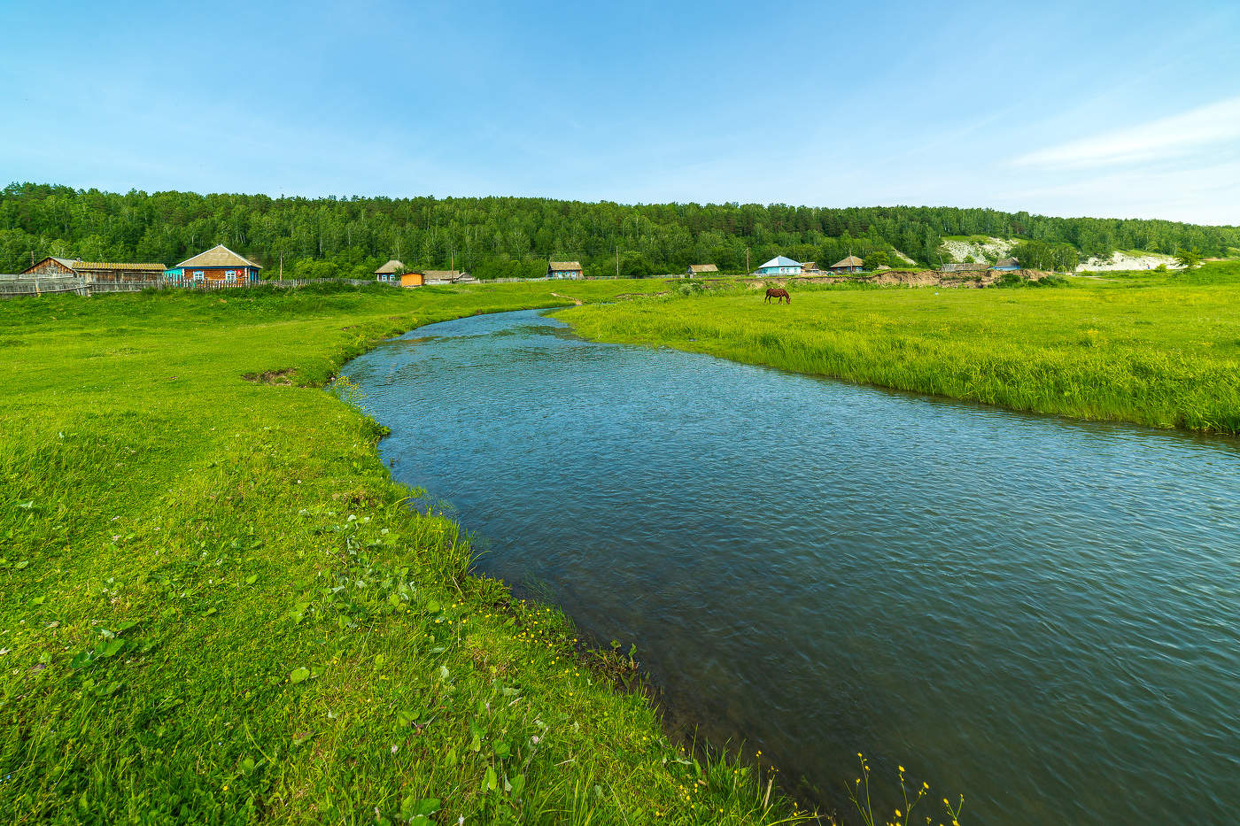 Landschaft im ländlichen Raum