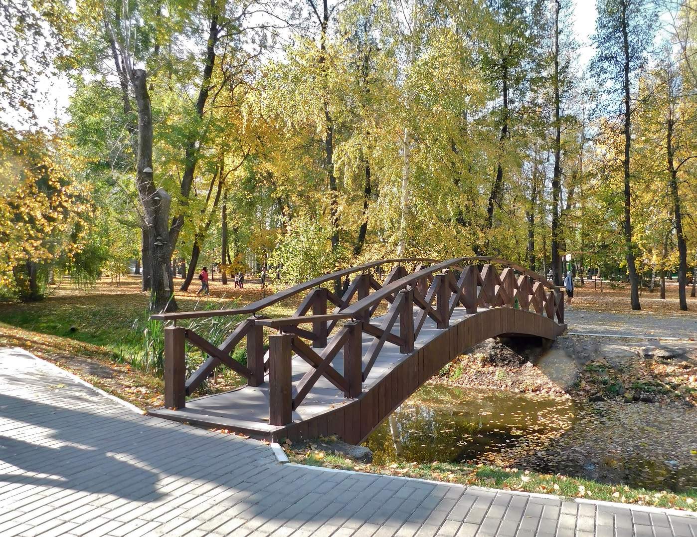 Brücke im Park