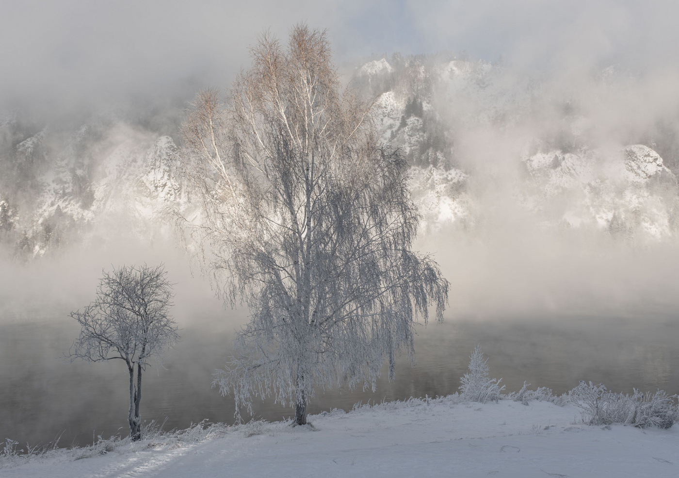 Morgen Farben sanften Licht