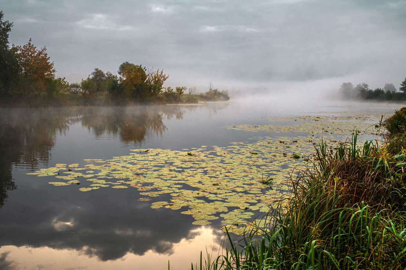 Überwiegend bewölkt.
