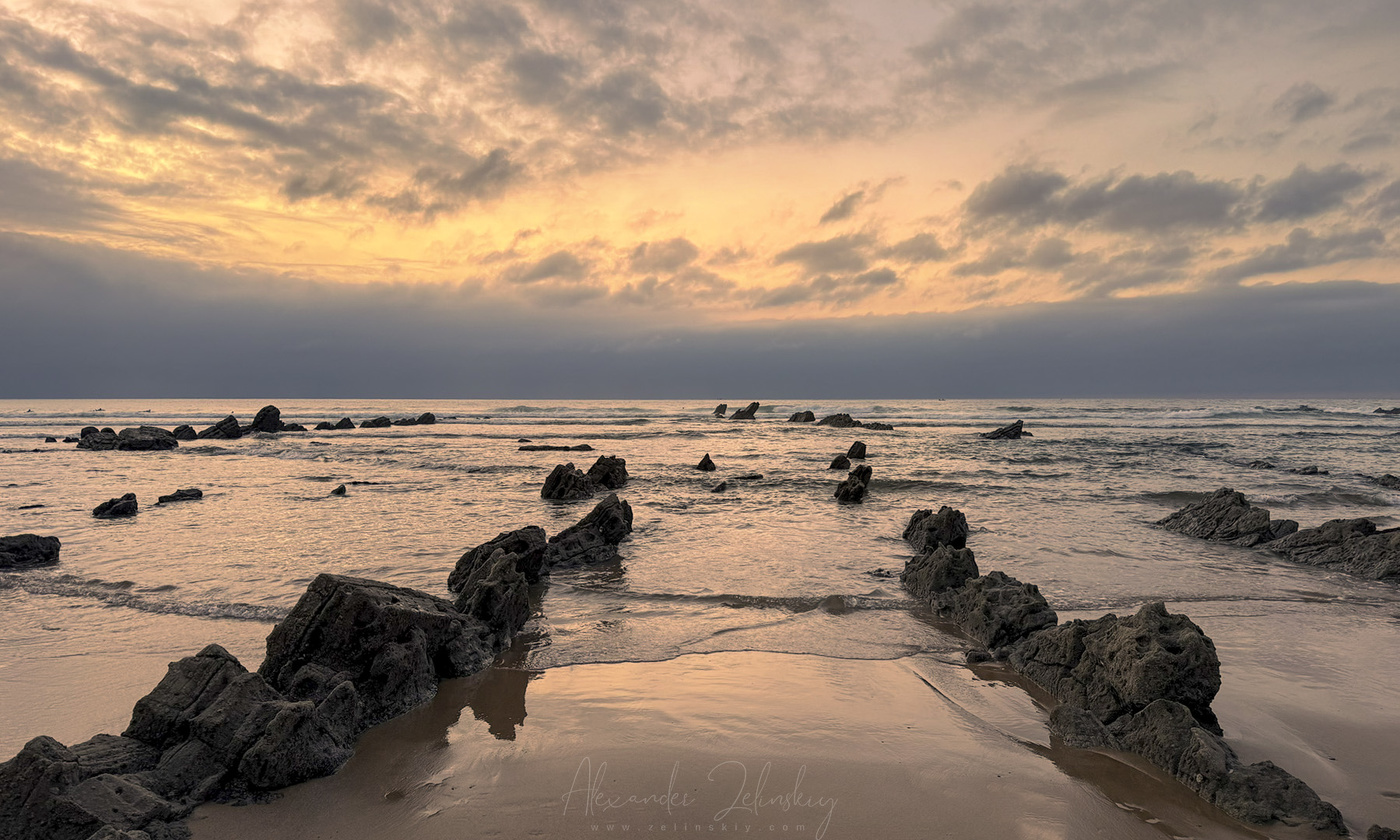 Der Weg zum Sonnenuntergang
