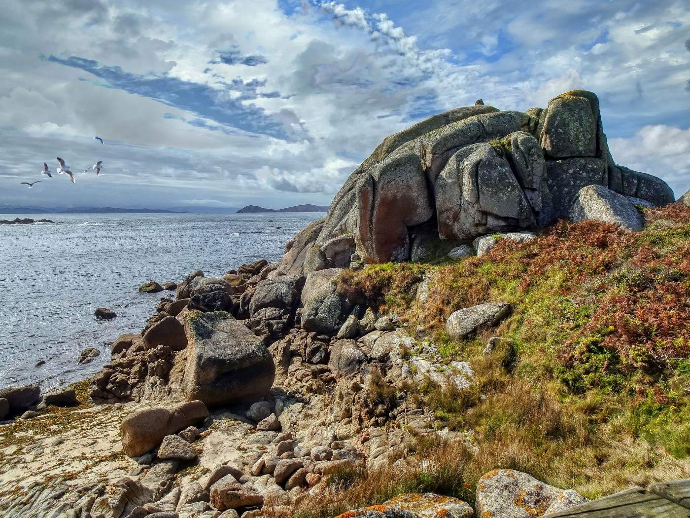 San Vicente do Mar (O Grove) - Pedras negras (roca forma tortuga) - Pontevedra