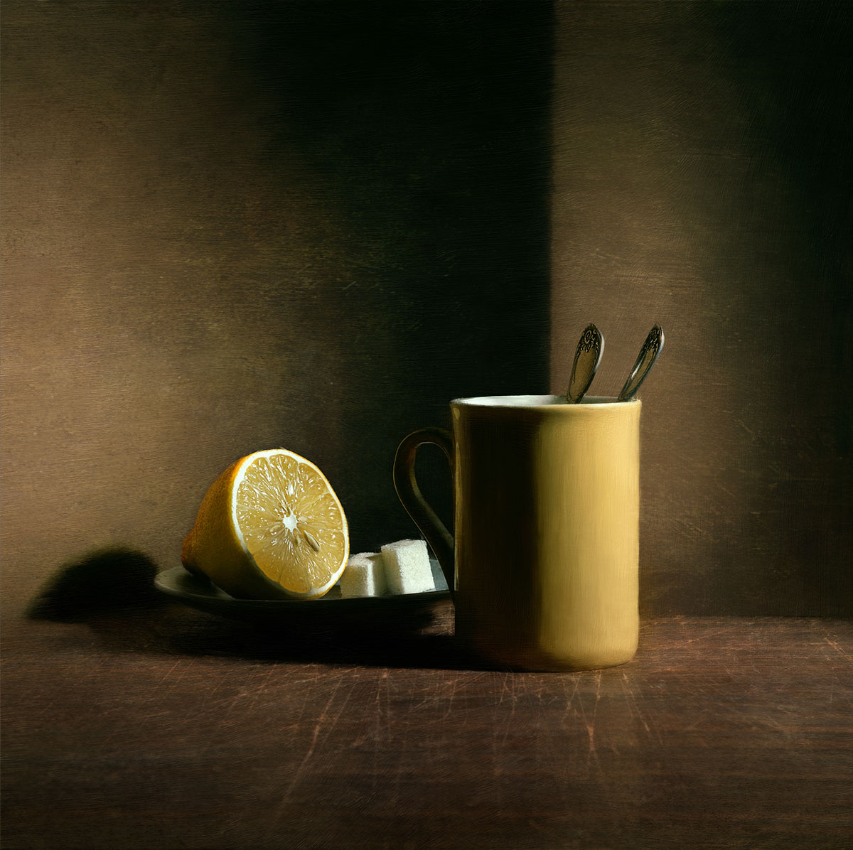 Tee mit Zitrone