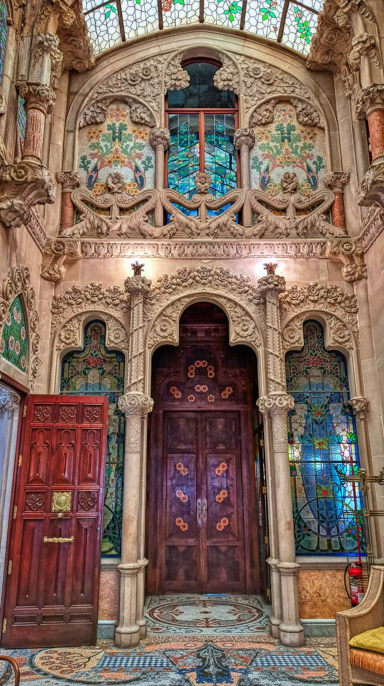 Reus - Casa Navàs (entrada-vestíbul) - Baix Camp