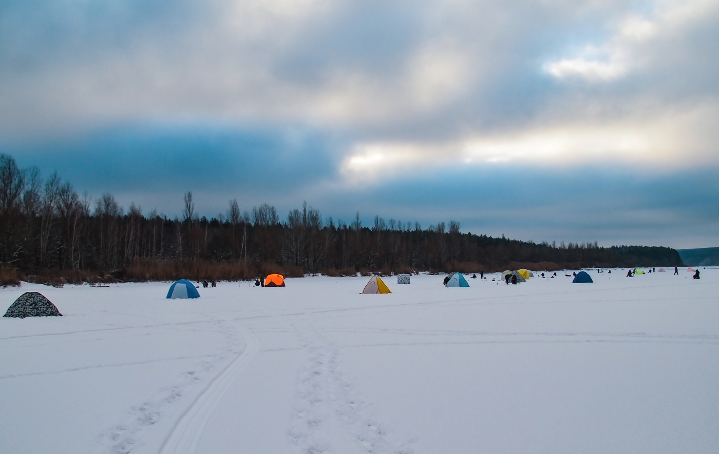 Einen Fisch gefangen ...