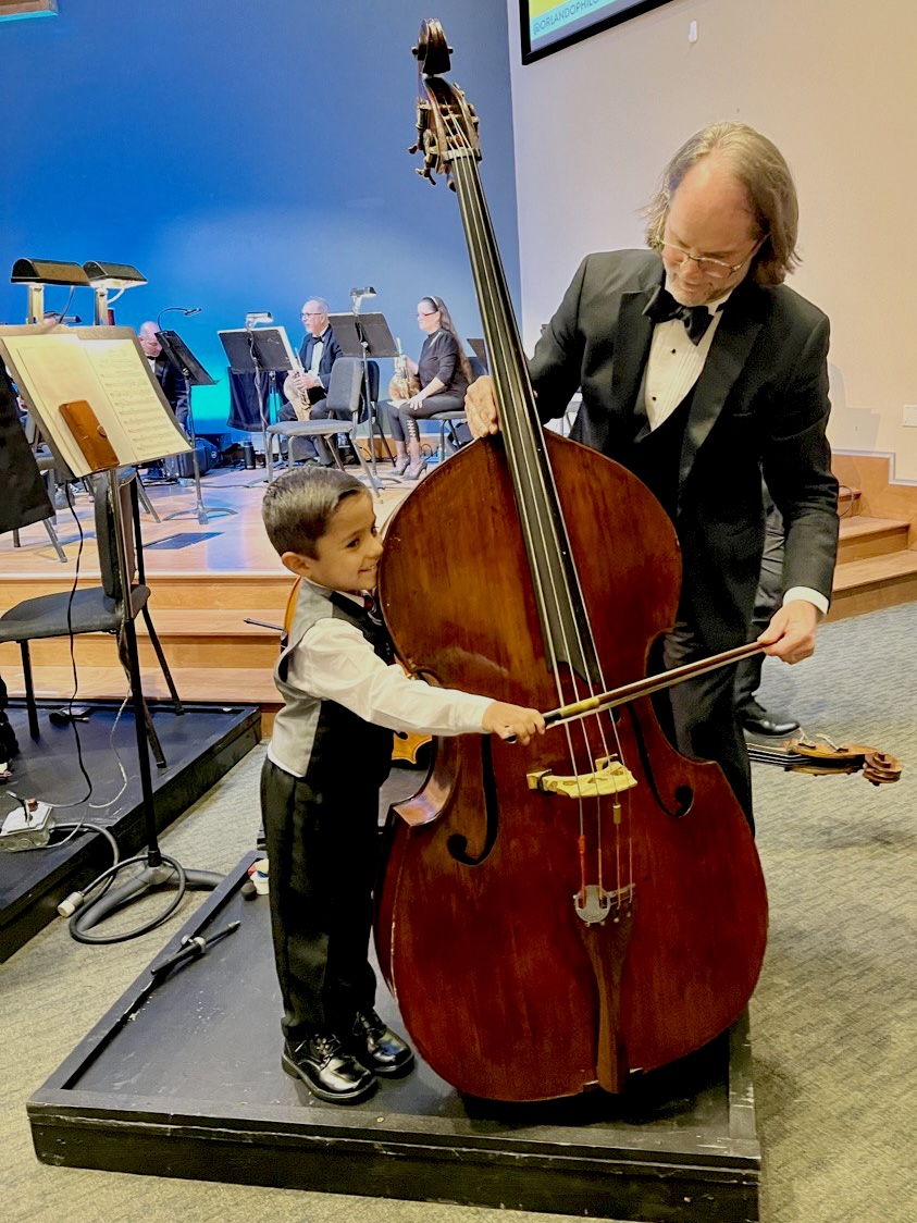 I want to play the double bass