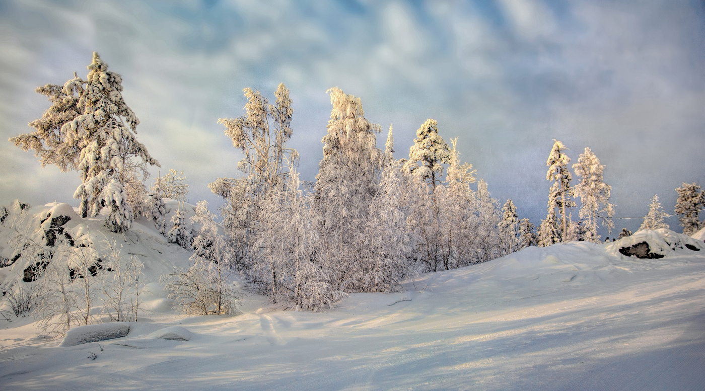 Winter in den Bergen