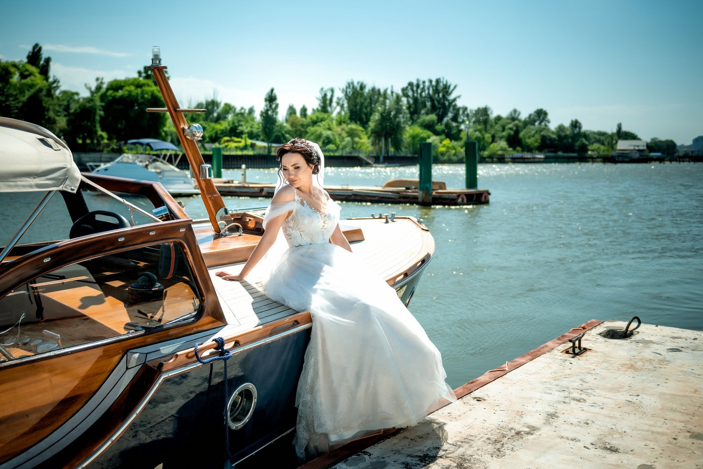 Porträt einer Braut