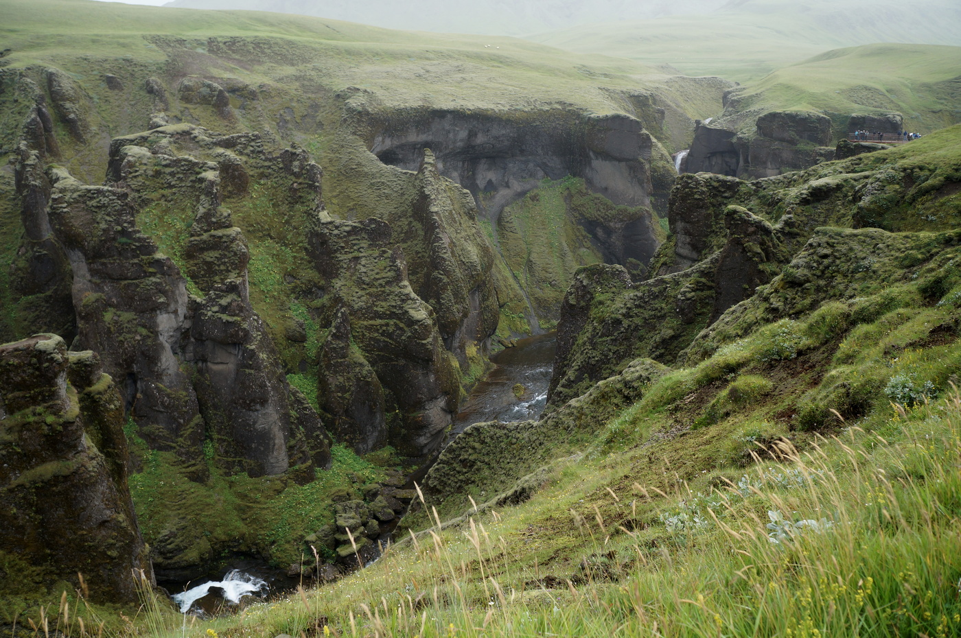 Das Wasser höhlt den Stein