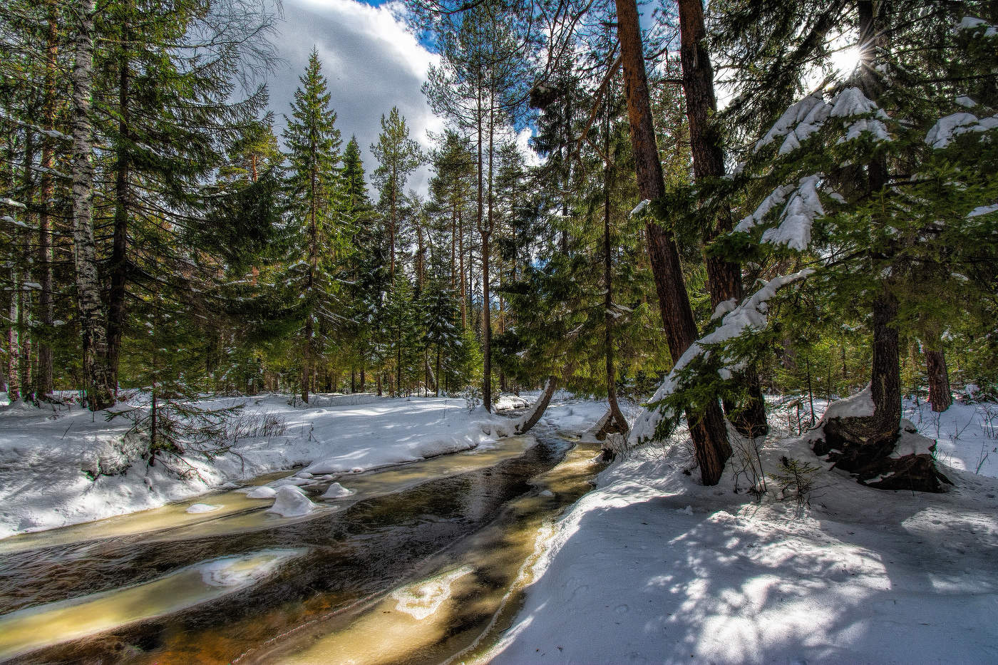 Frühlingslandschaft