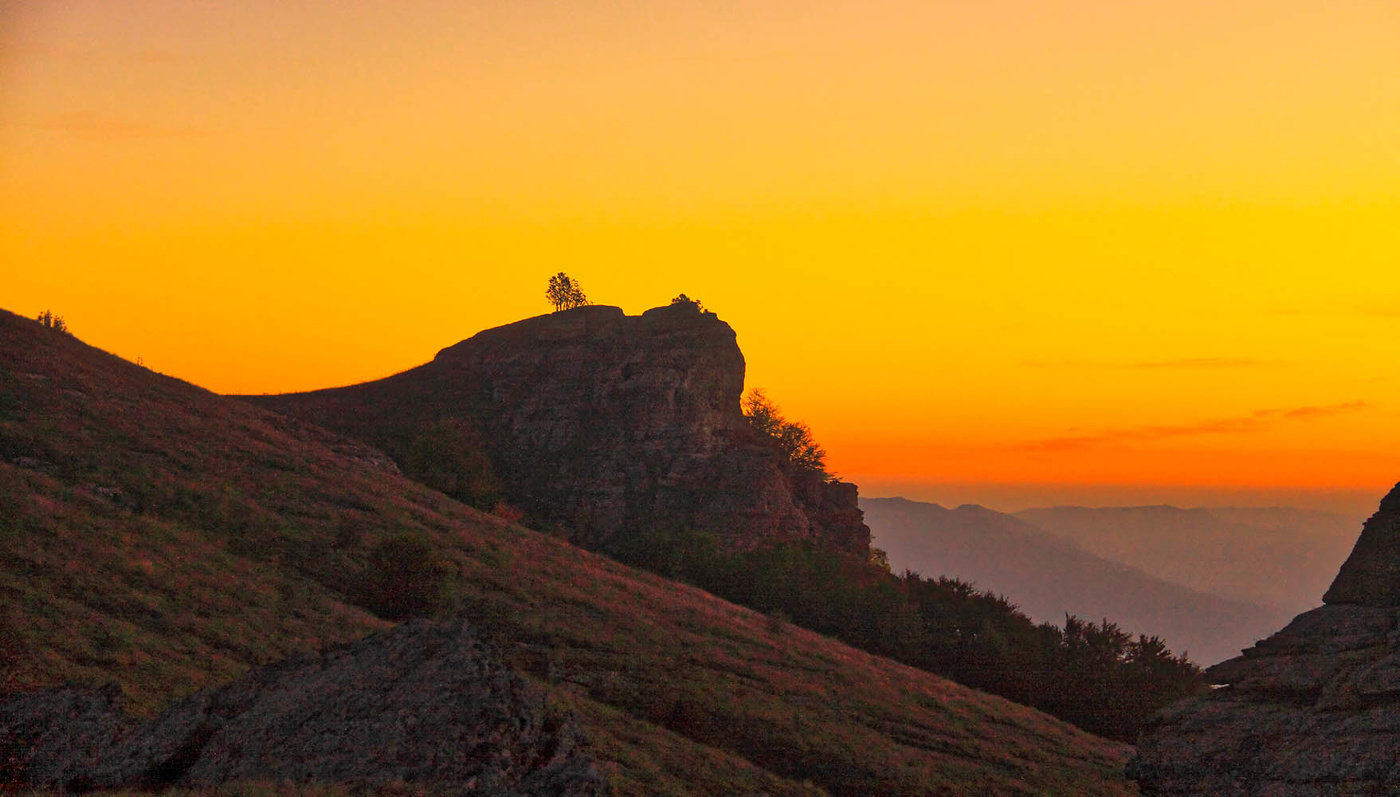 Morgen in den Bergen
