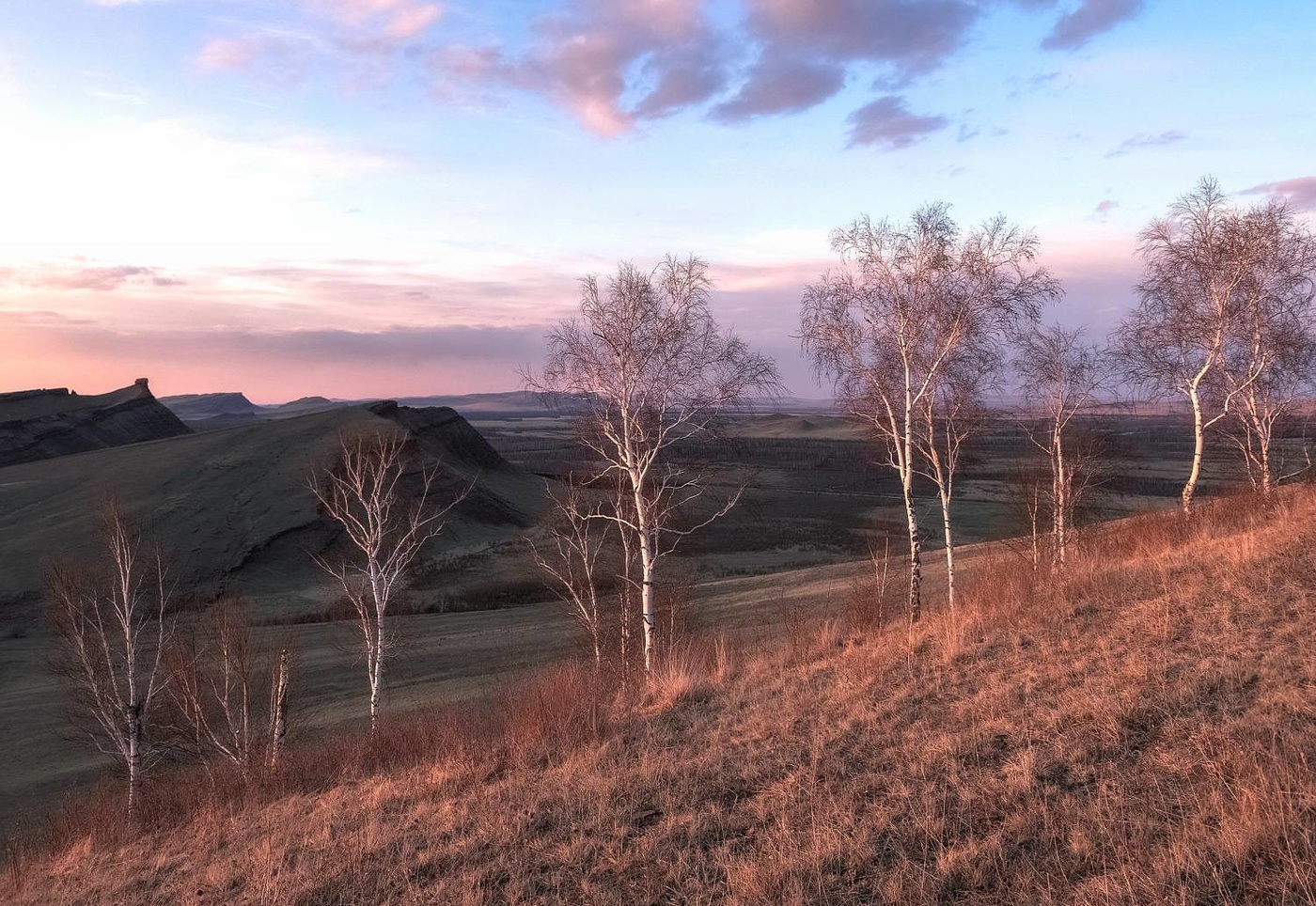 Farben des Sonnenuntergangs