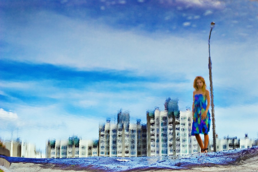 unter dem blauen Himmel ...