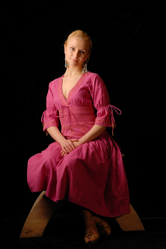 Porträt seiner Frau