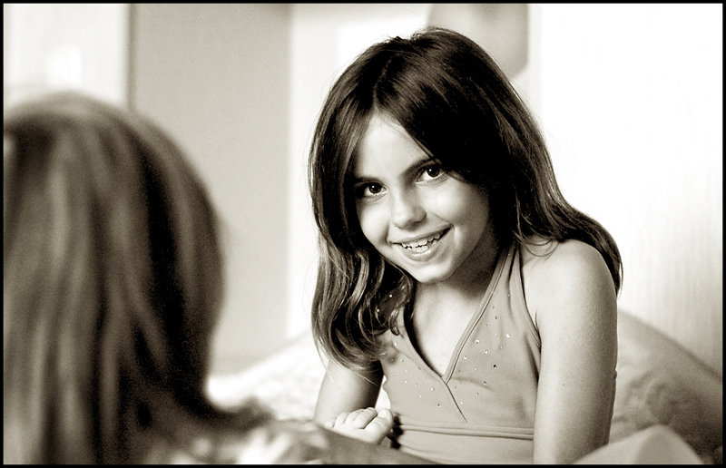 Michelle. 9 Jahre alt.