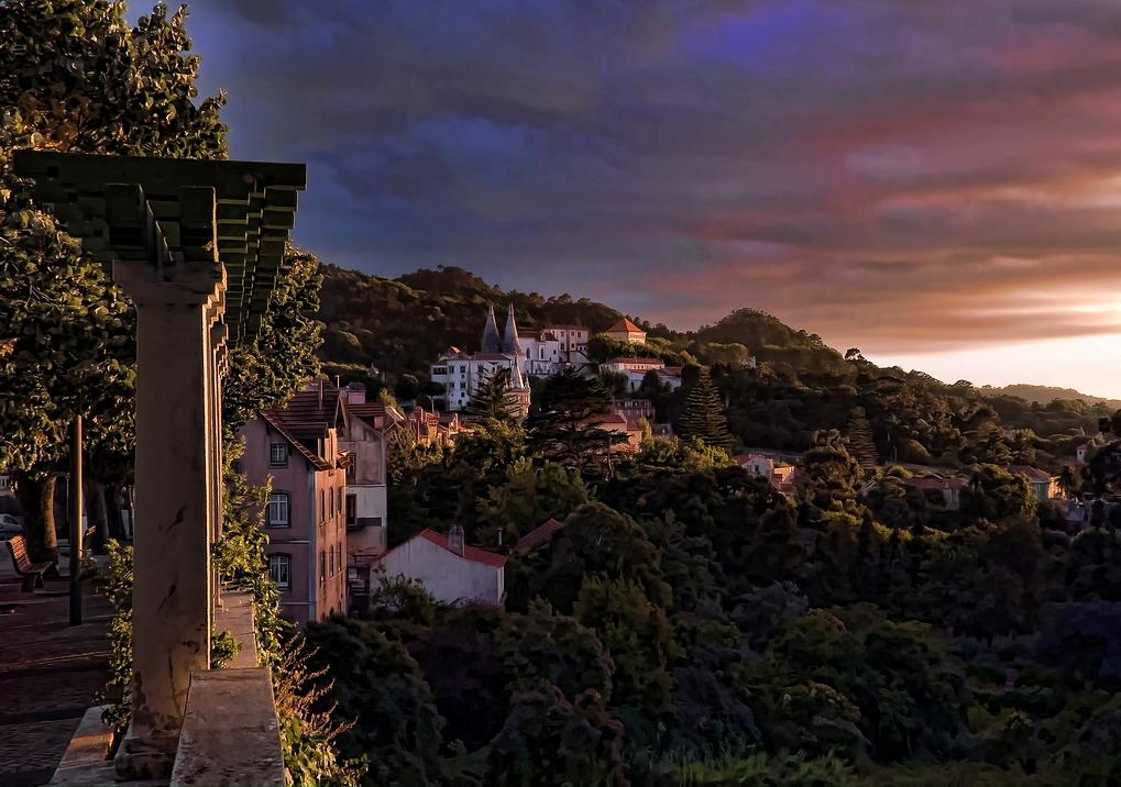 Abend in Sintra.