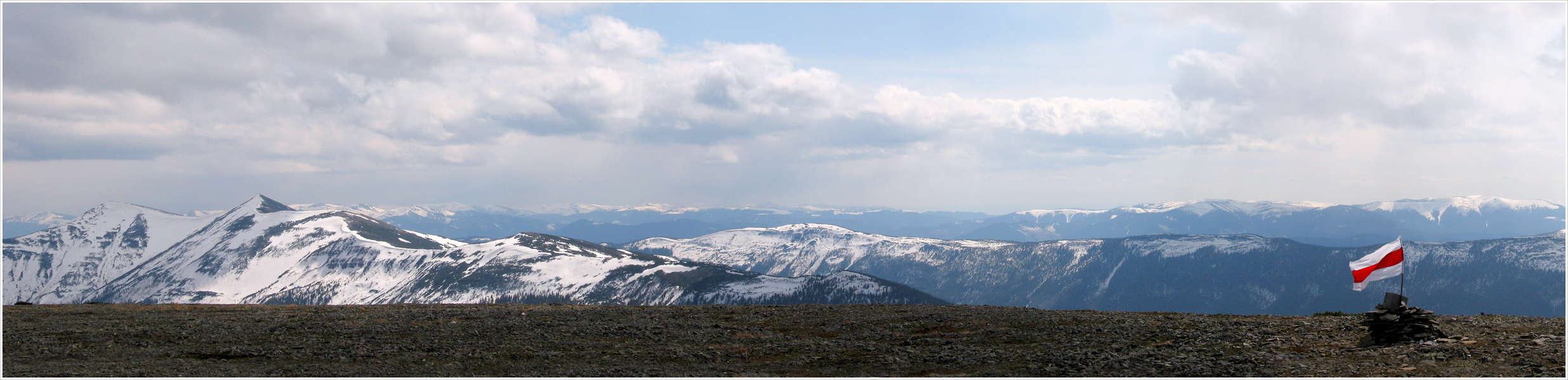 Panorama von der Stadt Igrovets